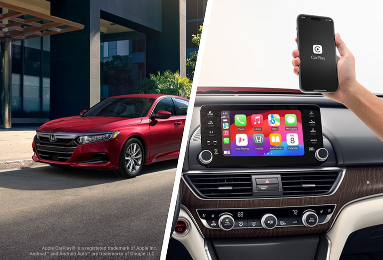 Wireless enabled for Apple CarPlay and Android Auto. Compatibility on select Certified 2018 to 2022 Accord models.