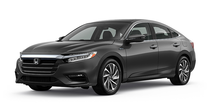 2022 Insight 3/4 front view in Modern Steel Metallic.