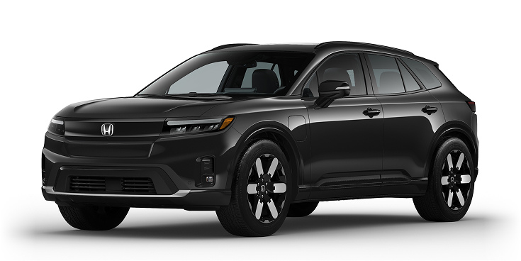 2024 Prologue Elite 3/4 front view in Raven Black.