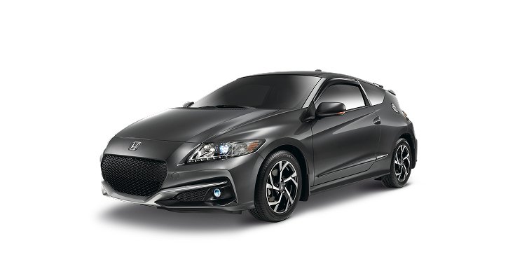 2016 CR-Z EX front view in Polished Metal Metallic, shown on a plain white background.